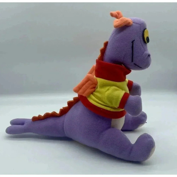 Vintage FIGMENT 1982 Walt Disney World Epcot Plush Purple Dragon 13” L x 10” H - Picture 2 of 5